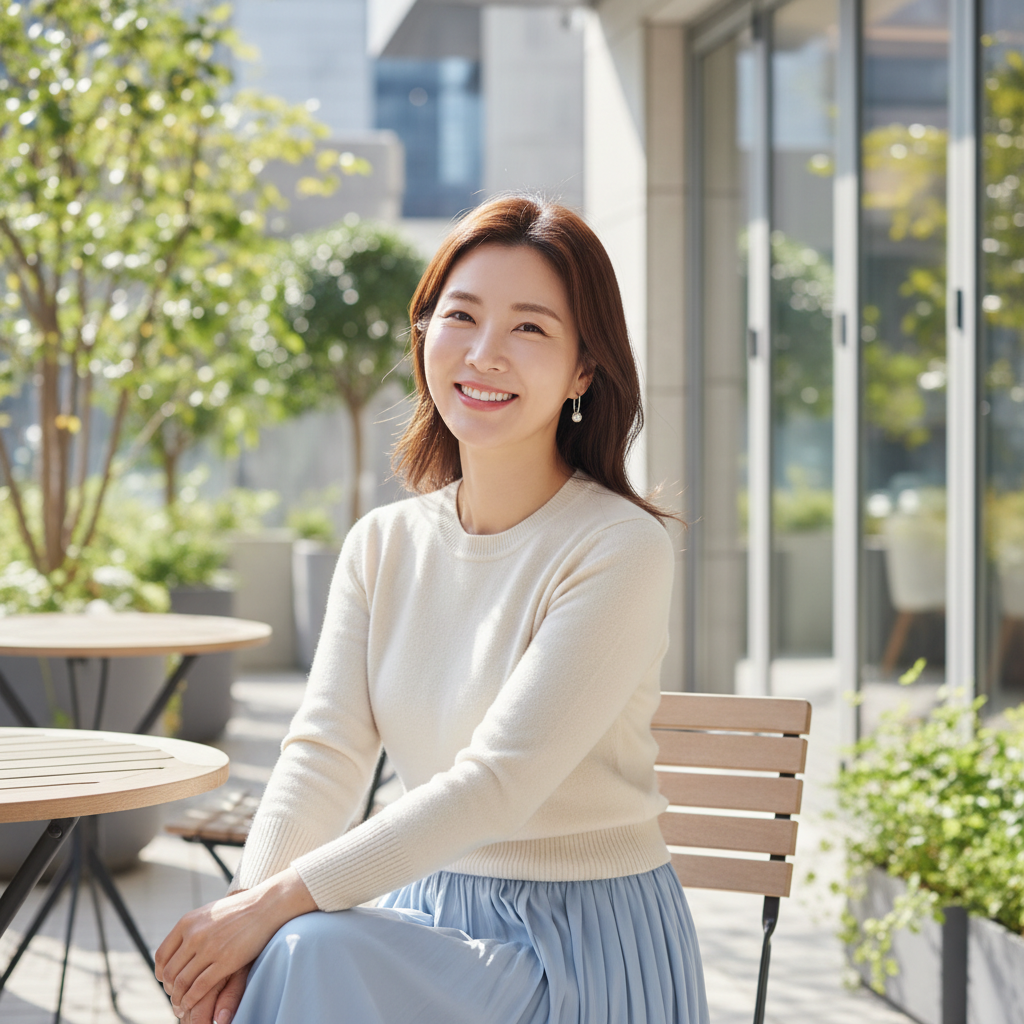 자연스러운 미소와 매끈한 피부 — 보톡스 시술 후 회복된 자신감