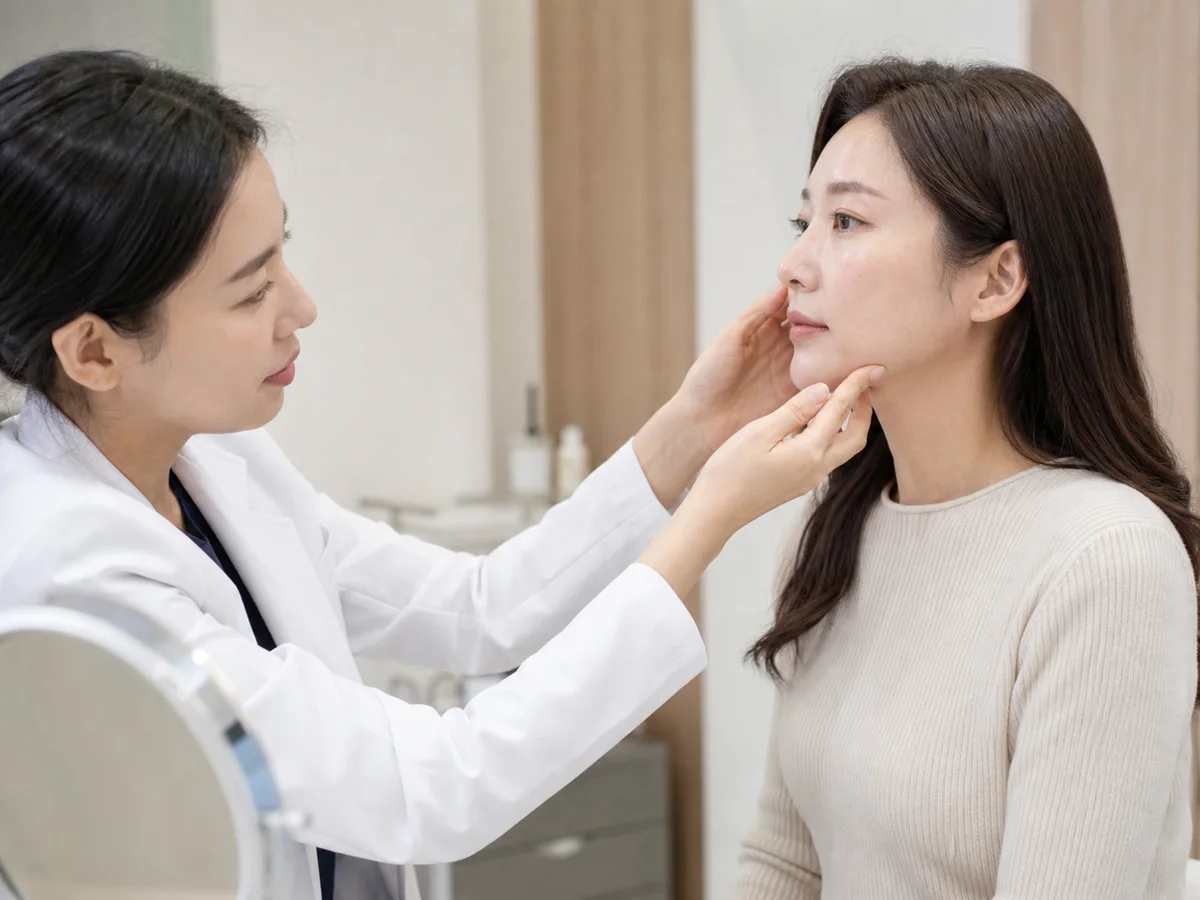 피부 탄력과 얼굴 윤곽을 살피는 합정동 써마지 상담