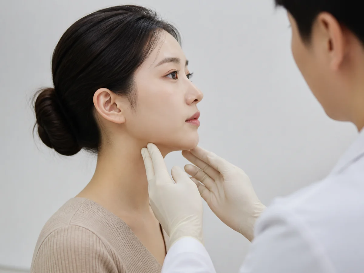 하안면과 턱선의 볼륨을 살피는 합정 온다리프팅 상담