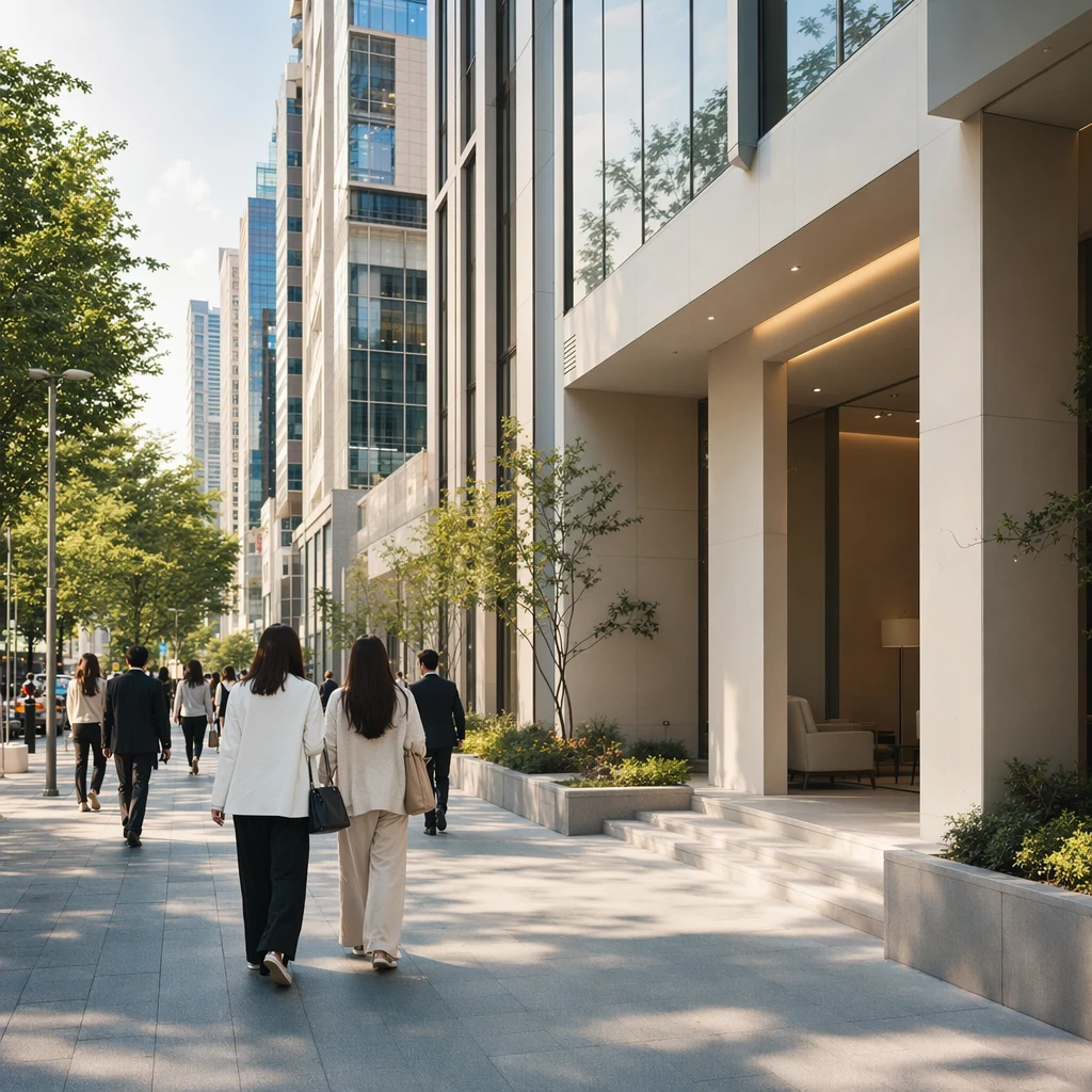 합정역 1번 출구에서 병원으로 가는 익숙한 동선