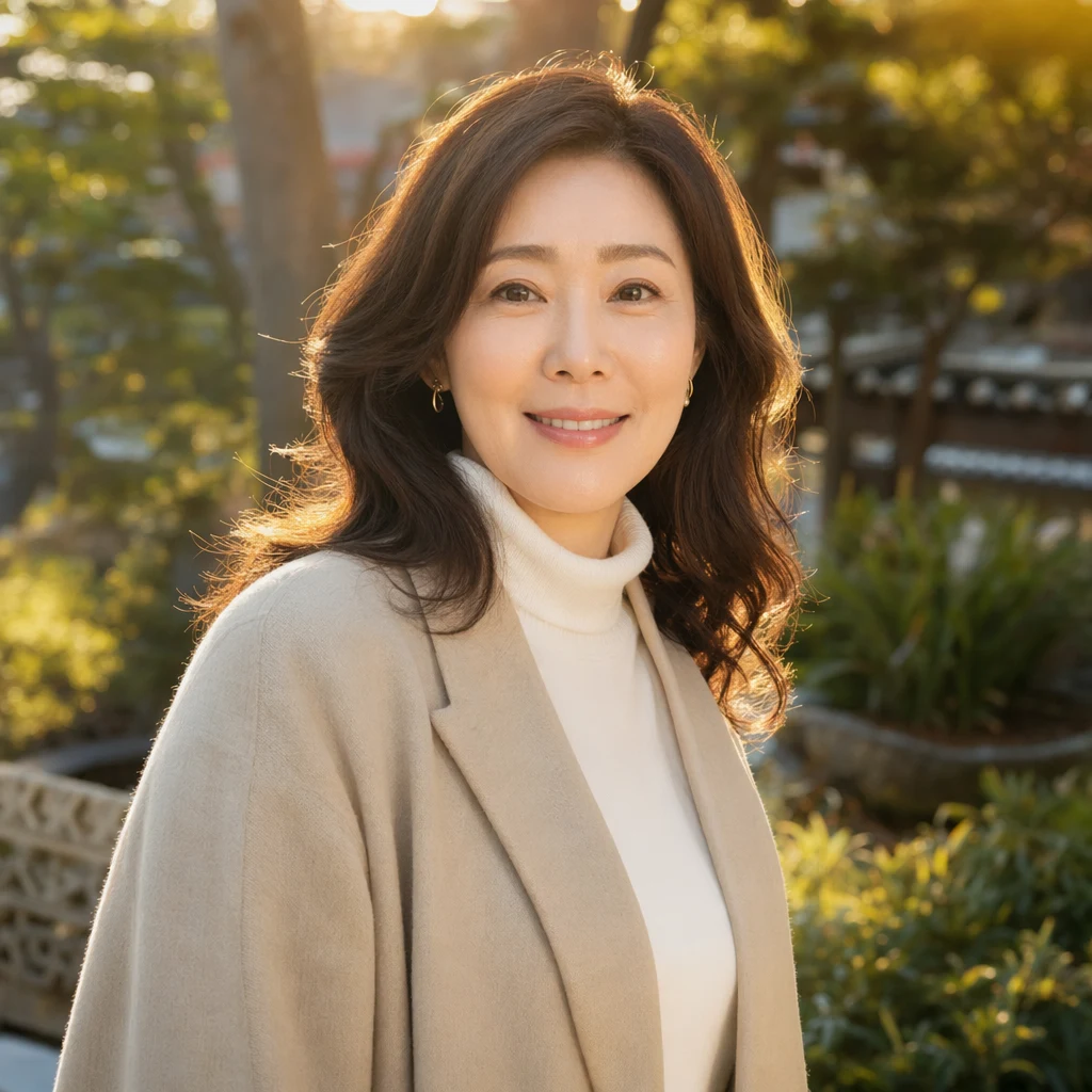 햇살 아래 편안한 미소 — 써마지 리프팅으로 되찾은 자연스러운 자신감